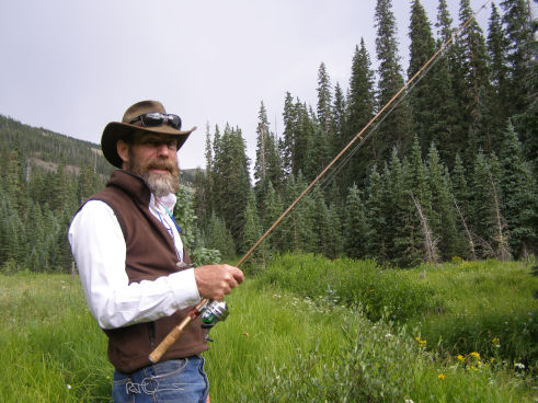 Wilderness fisherman