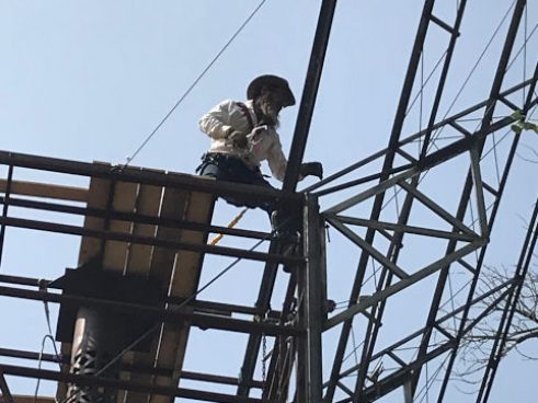Tower of Power II: Hoisting a Panel Rack